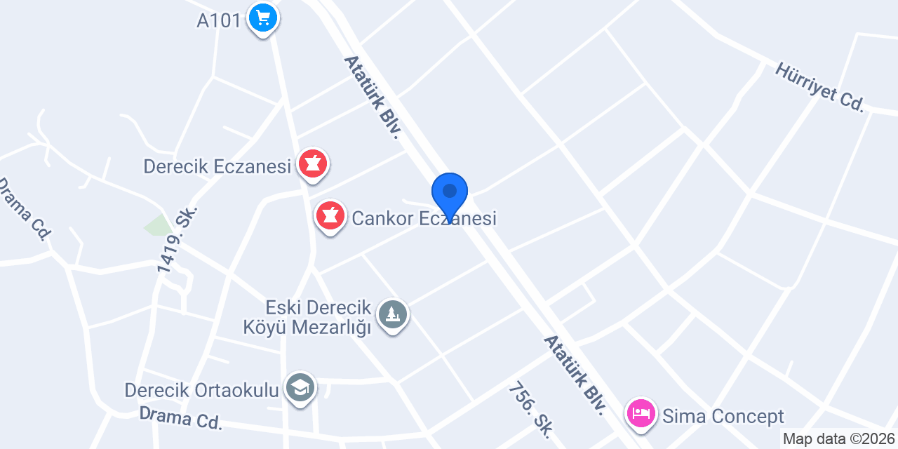 Samsun Taş Dünyası konumu