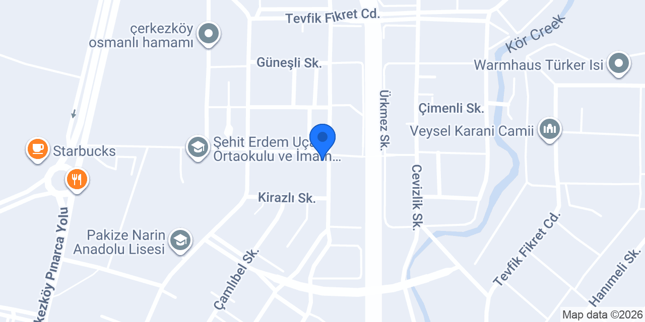 OSES ÇİĞ KÖFTE konumu