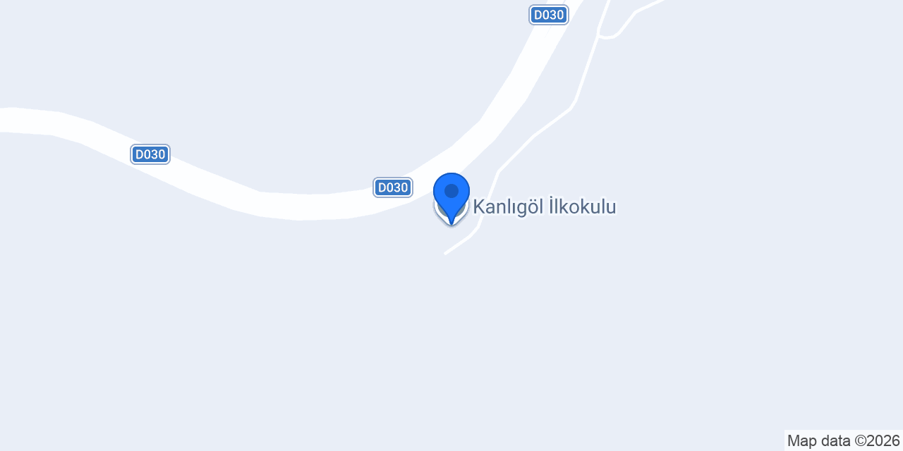 Kanlıgöl İlkokulu konumu
