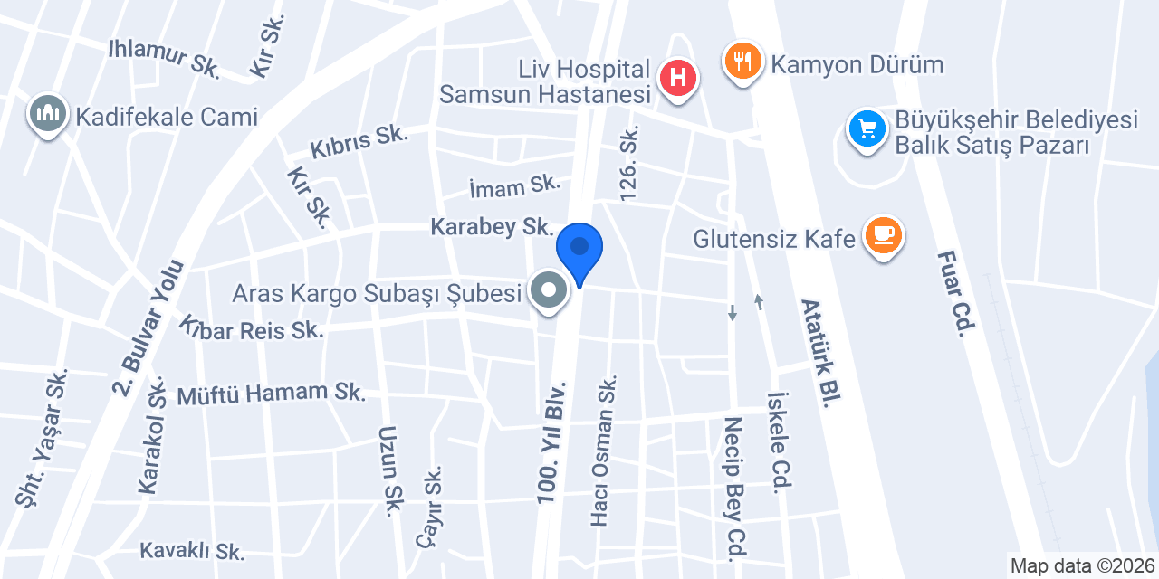 Dokumacı Çay konumu