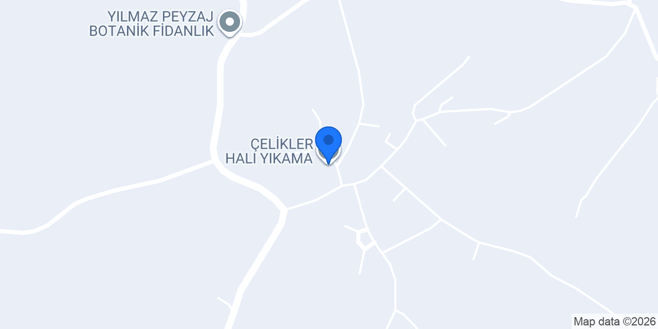 ÇELİKLER HALI YIKAMA konumu