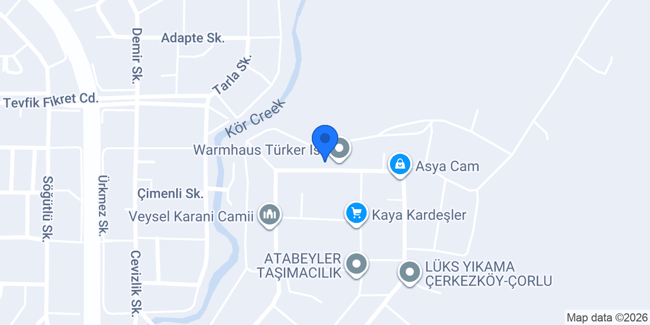 SU TEKSTİL DİKİM ATOLYESİ konumu