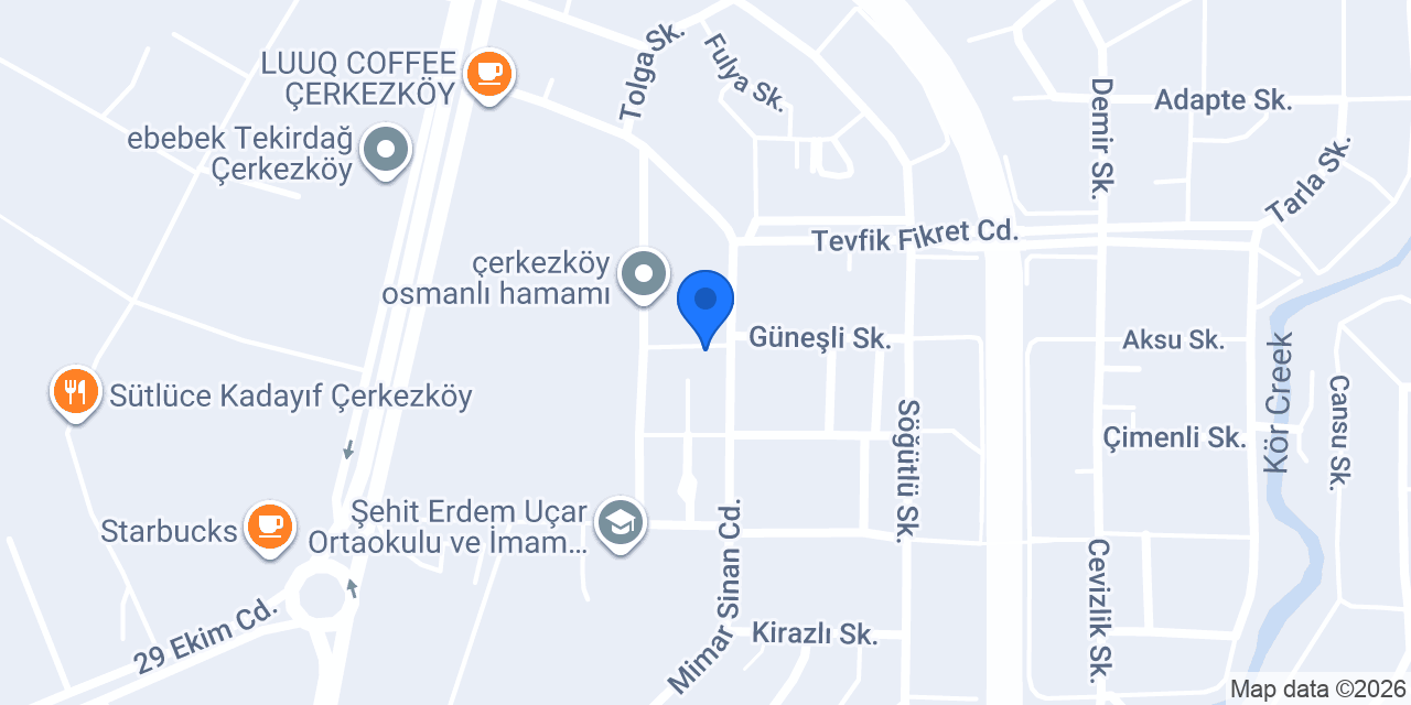 Çerkez Lezzet konumu