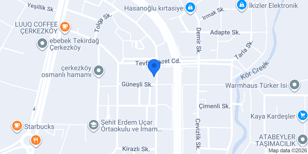 ESLEM Bayan Kuaförü konumu