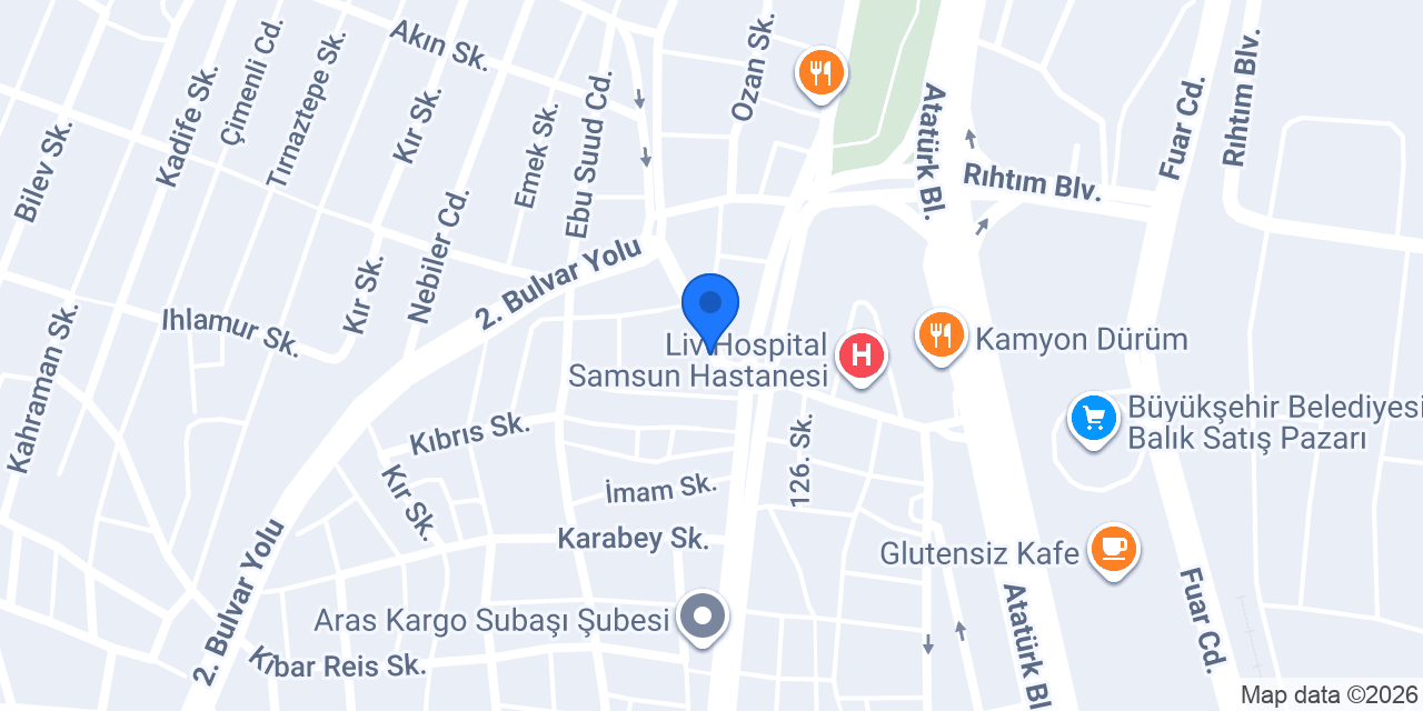 Arzu Bayan Kuaförü konumu