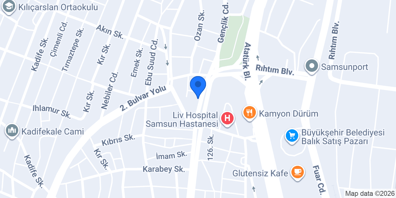 Elit Sürücü Kursu konumu