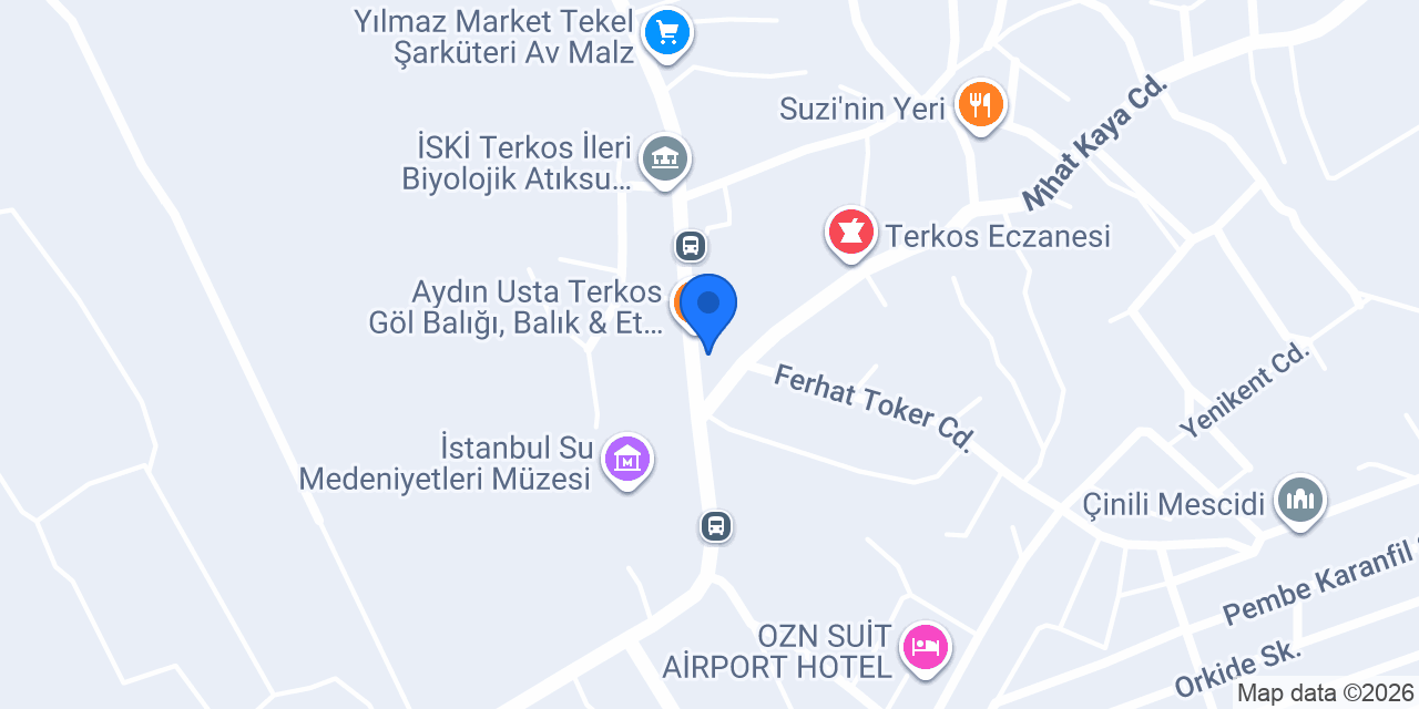 Durusu Köftecisi konumu