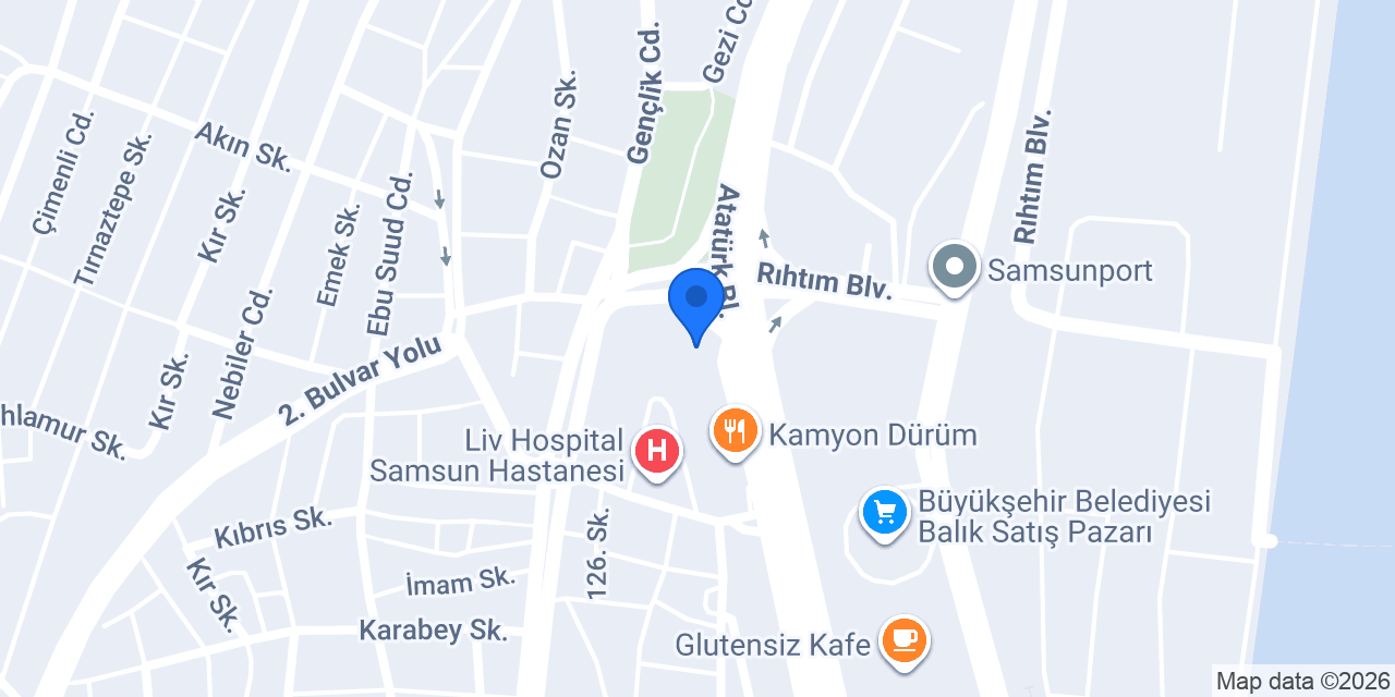 Serra Hande Öcal Dermatoloji Kliniği konumu