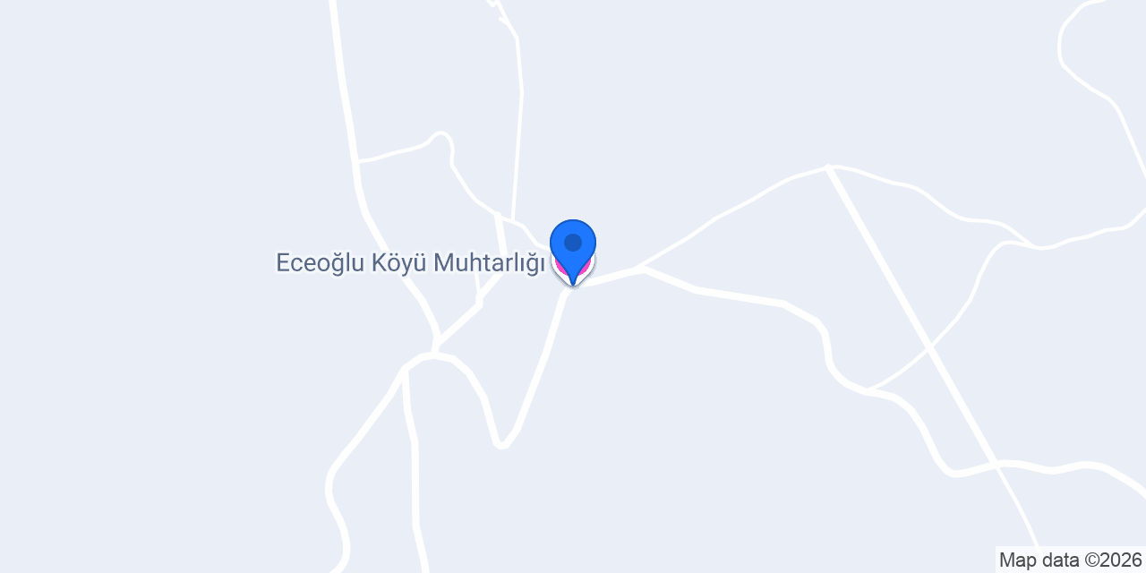 Eceoğlu Köyü Muhtarlığı konumu