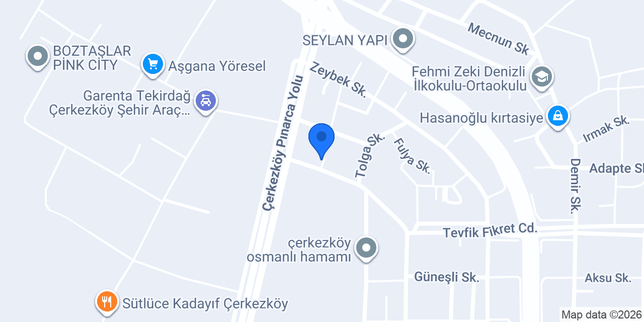 Mehtap abla terzi ve dikimevi konumu