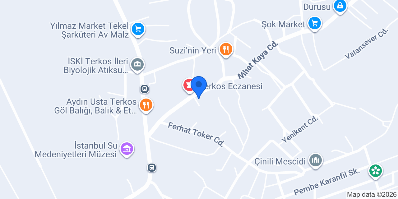 Terkos Tekel konumu