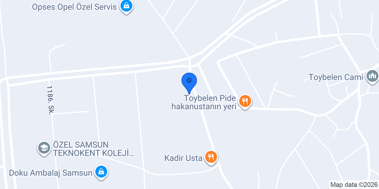 Samsun İskele Sanayi konumu