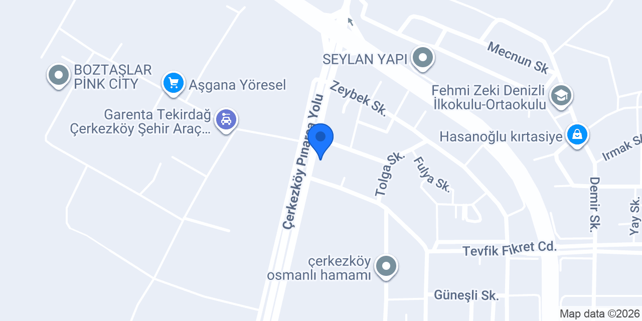 Bameteks Tekstil konumu