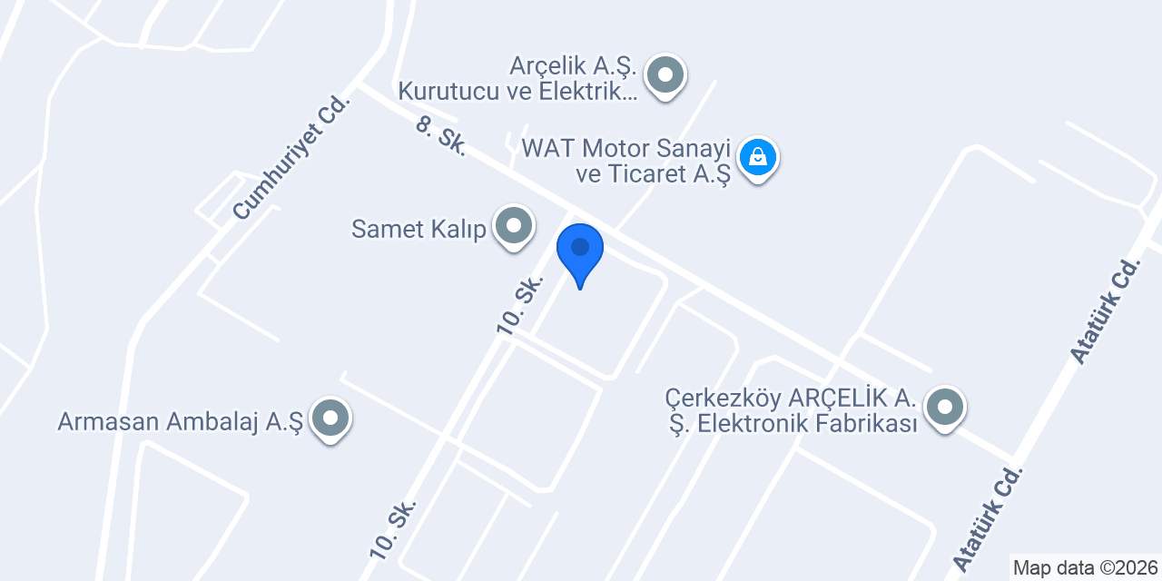 Teleset Elektromekanik San. Ve Tic. A.Ş. konumu