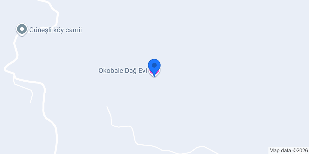 Okobale Dağ Evi konumu
