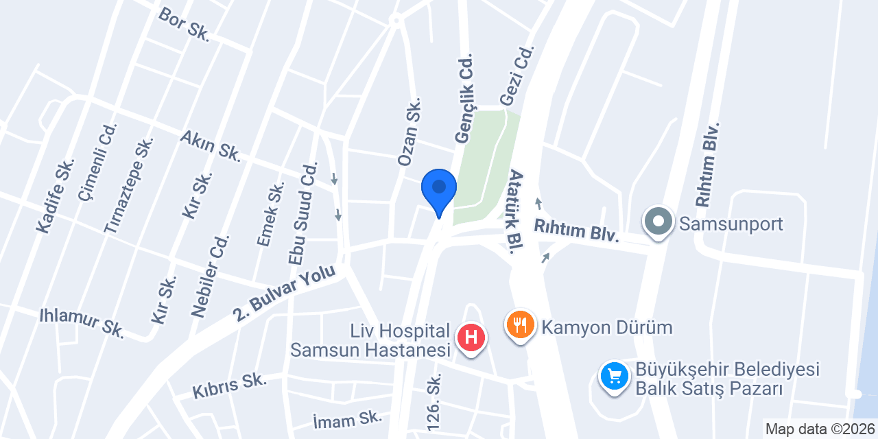 Beyaz İşler Unlu Gıda konumu