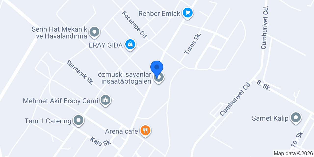 ERH YAPI İNŞAAT konumu