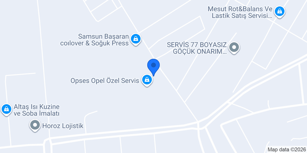 Başaran Oto Renault Yedek Parça konumu
