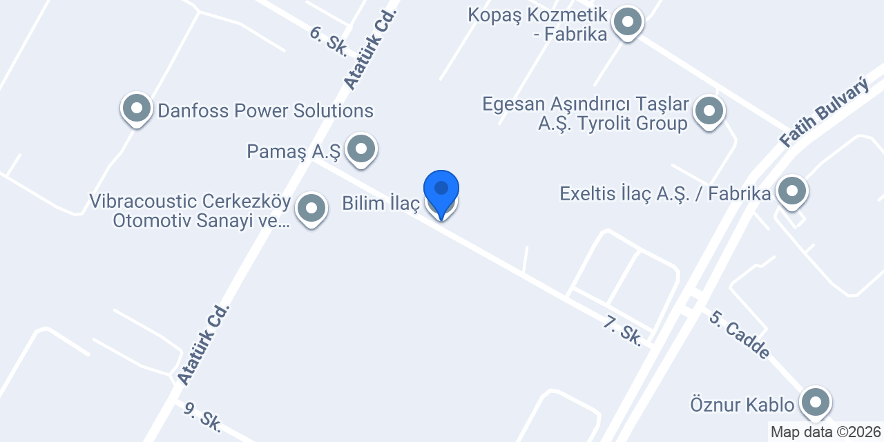 Bilim İlaç konumu