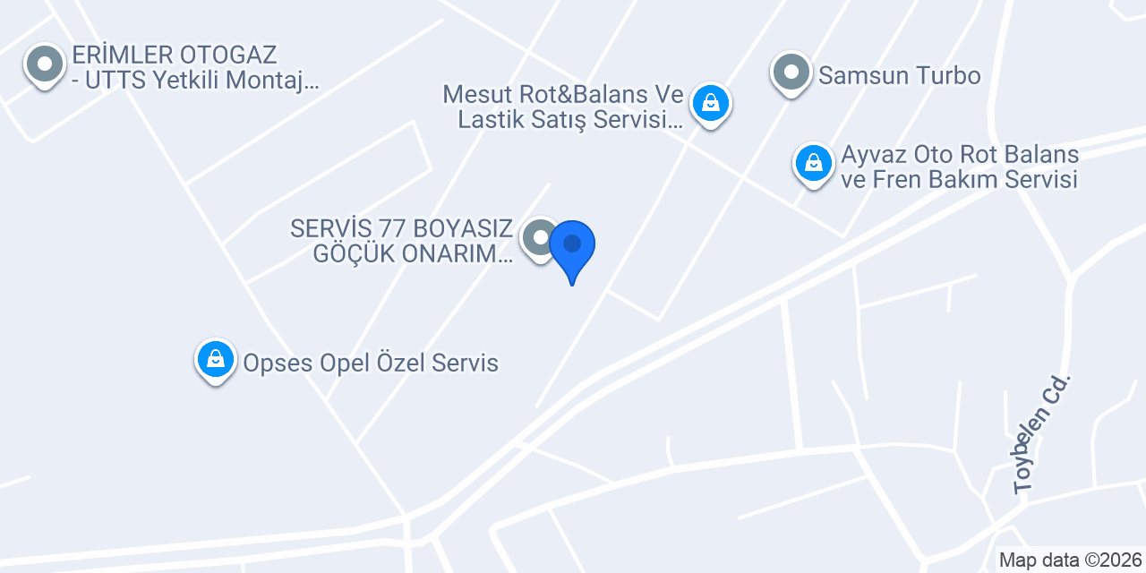 UĞUR OTO konumu