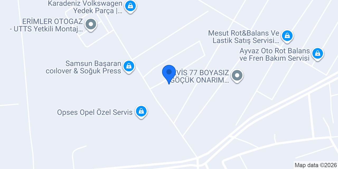 PASİFİK GARAJ konumu