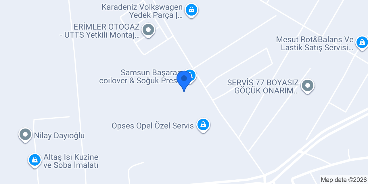 Samsun Karavan konumu