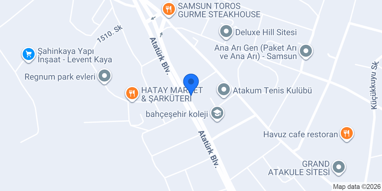 Eski Fırın Derecik Şube konumu