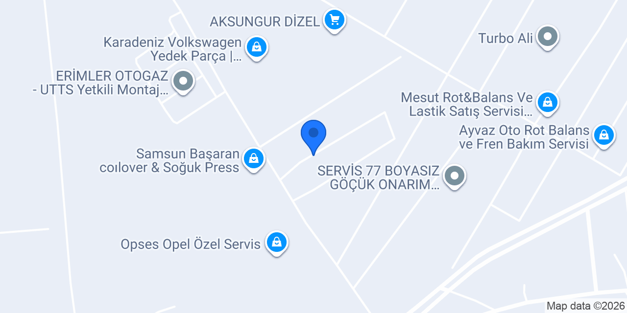 ÖZOCAK OTOMOTİV konumu