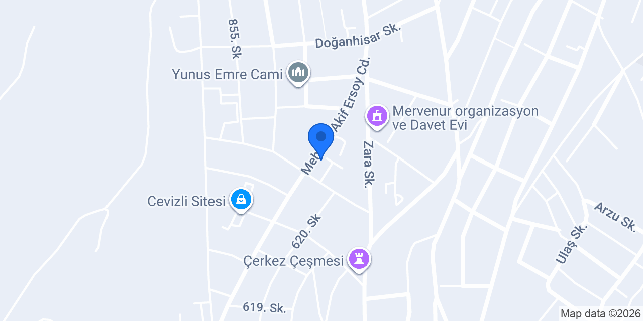 Maraş Yufka Karasamsun konumu