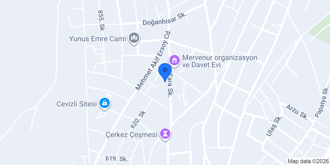 Samsun Doğalgaz Mühendislik konumu