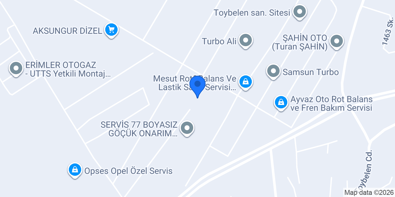 Damla Oto konumu