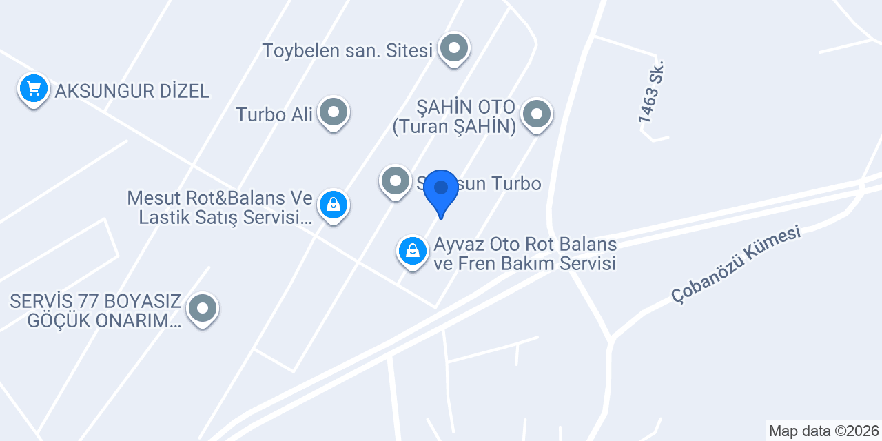 Özdoğuş Oto Servis konumu