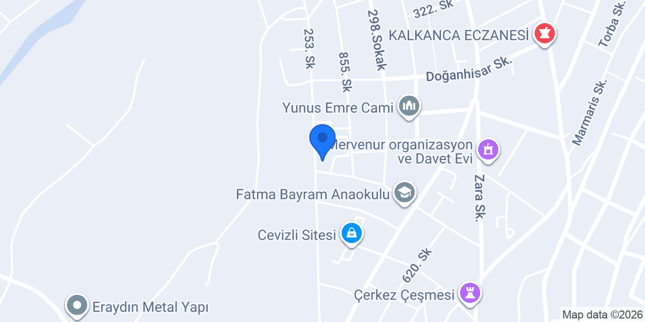 Uğur Endüstriyel konumu
