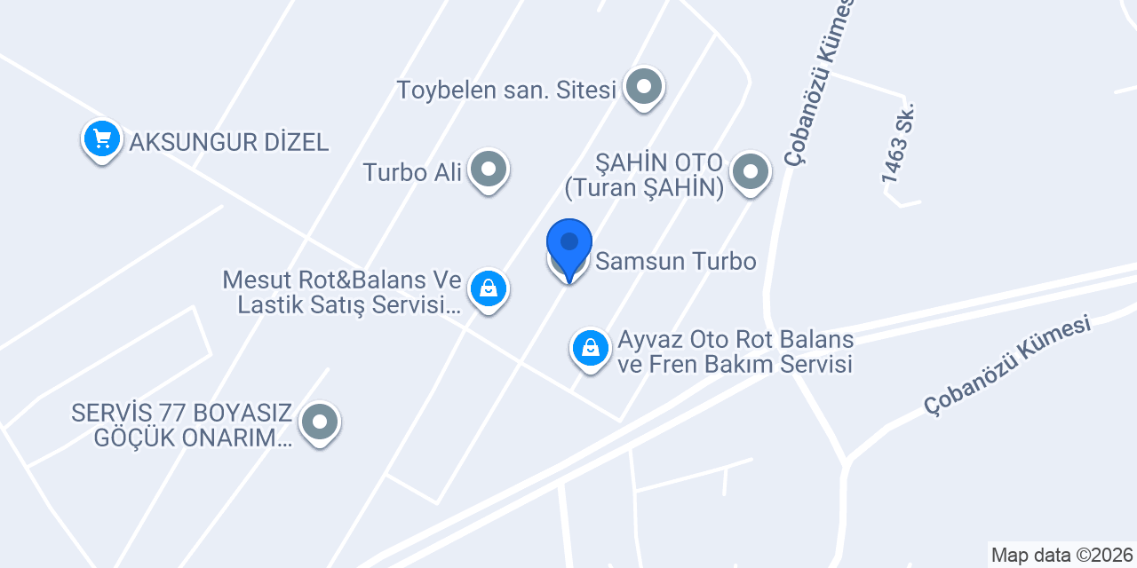 Samsun Turbo konumu