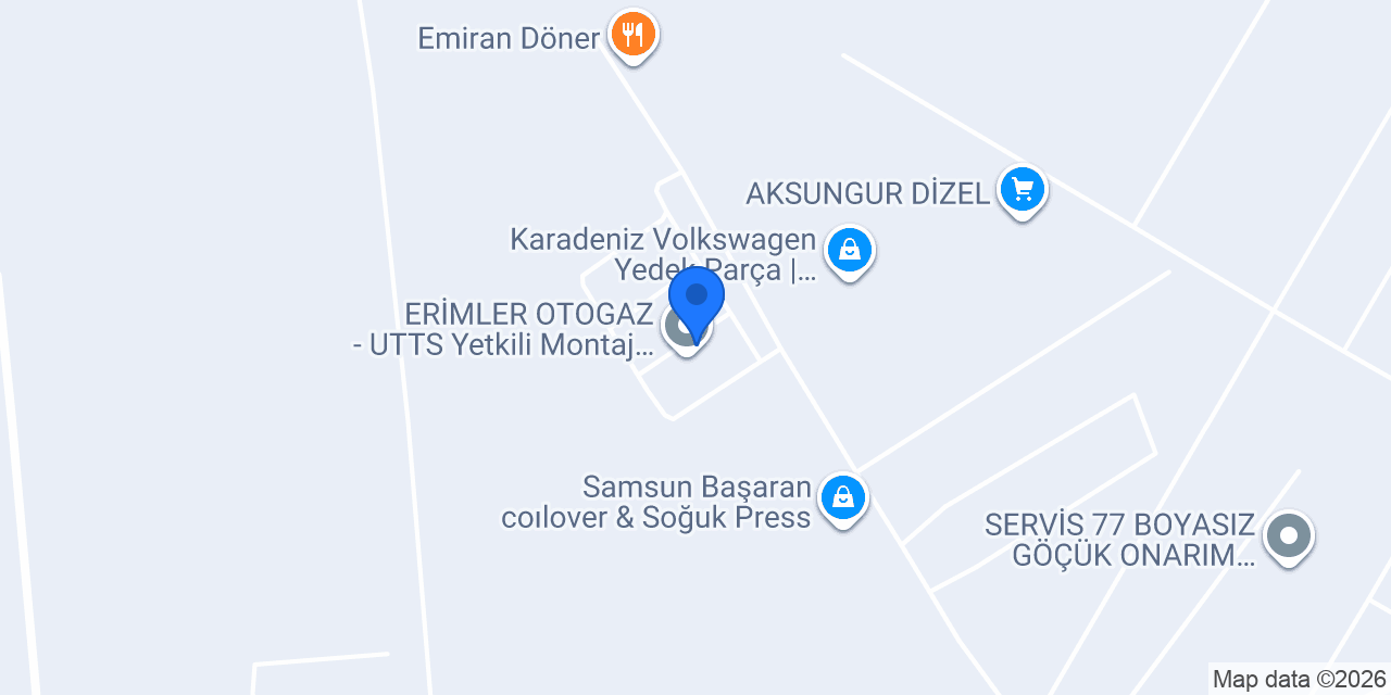 Parlak Otomotiv Kaporta Boya konumu