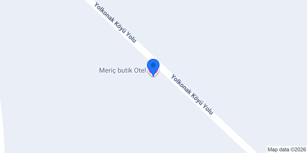 Meriç butik Otel konumu