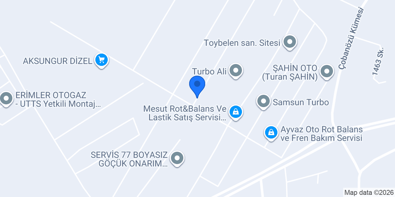 Teksin mobilya konumu