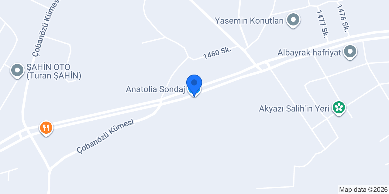 Anatolia Sondaj konumu