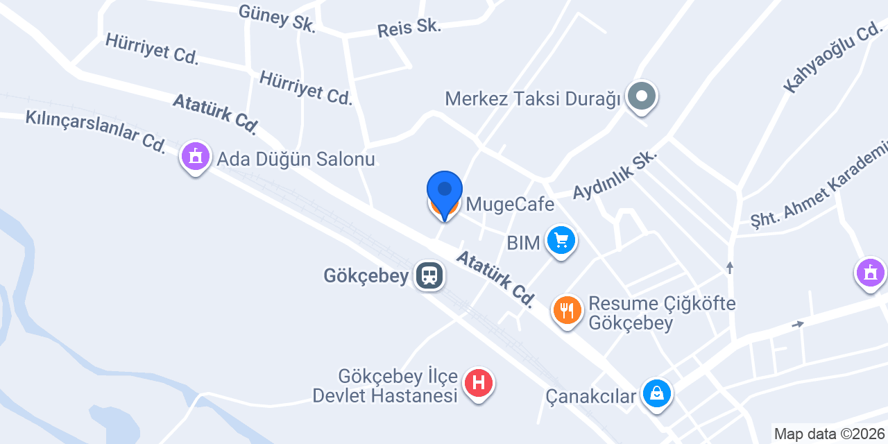 MugeCafe konumu