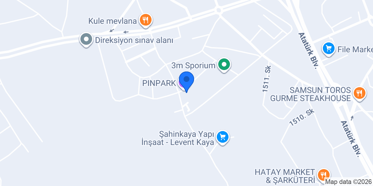 PINPARK konumu