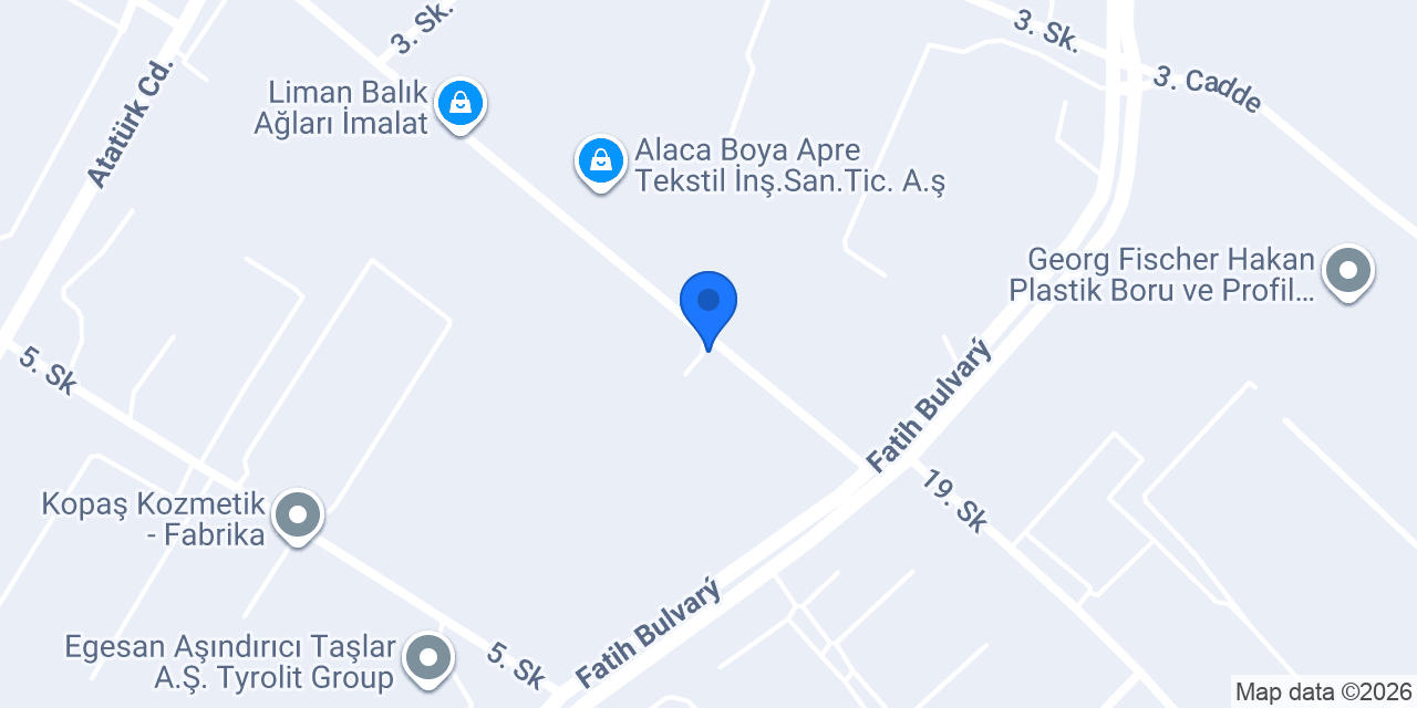 Aksay ebatlama konumu
