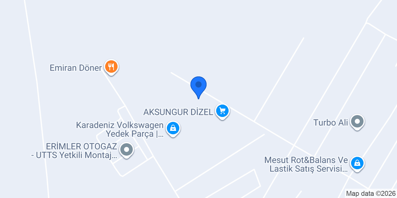 Artı Üç Oto konumu