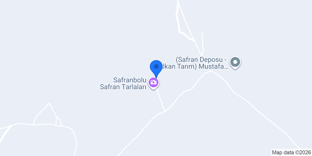 Safran Üretim Çiftliği konumu