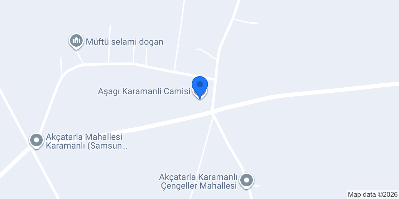 Aşagı Karamanli Camisi konumu