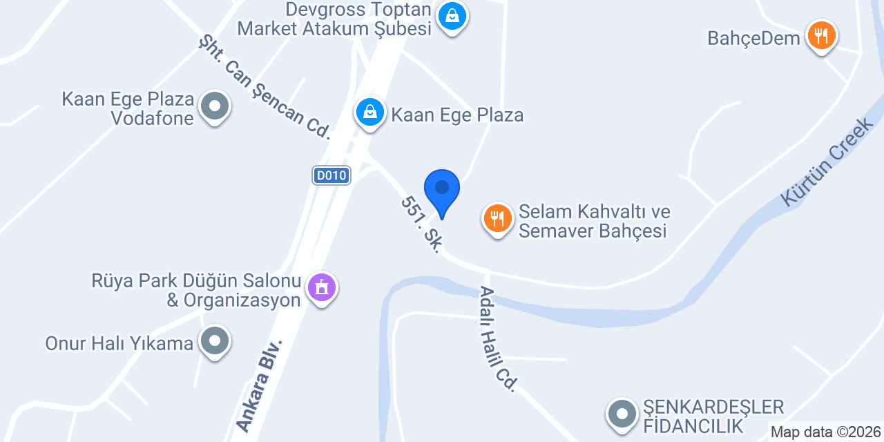 Şen Kardeşler Fidancılık konumu
