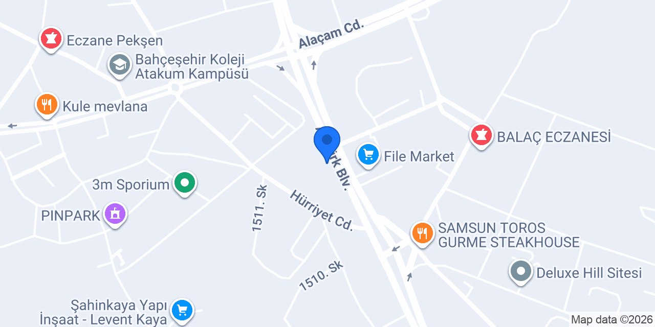 Ziraat Bankası Balaç Şubesi konumu