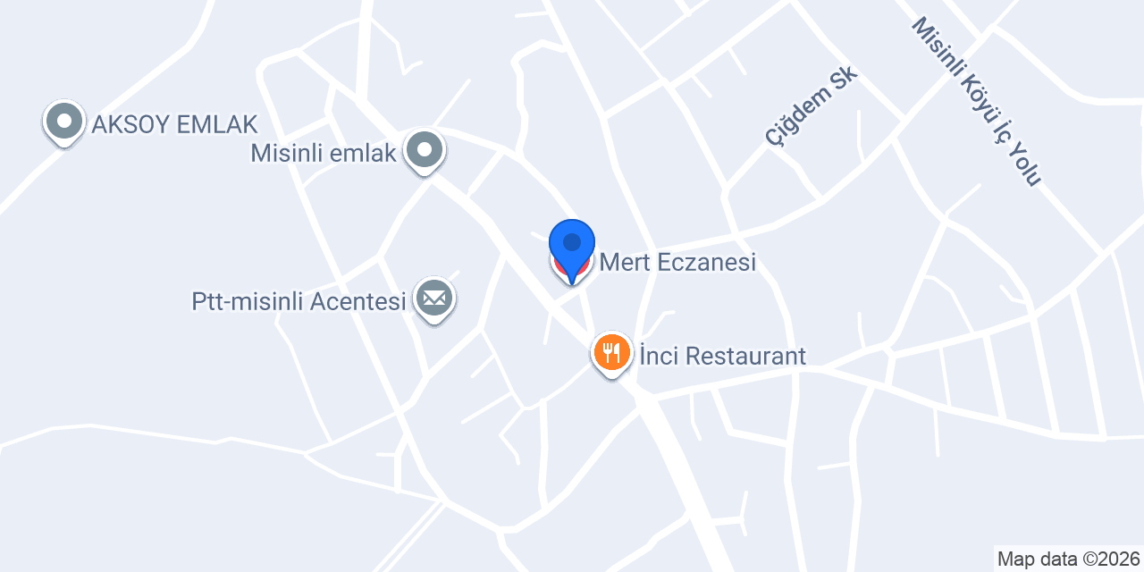 Mert Eczanesi konumu