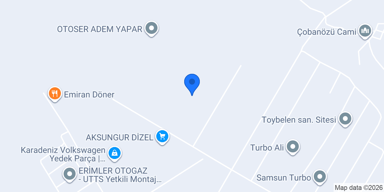 CMDWOOD Samsun konumu