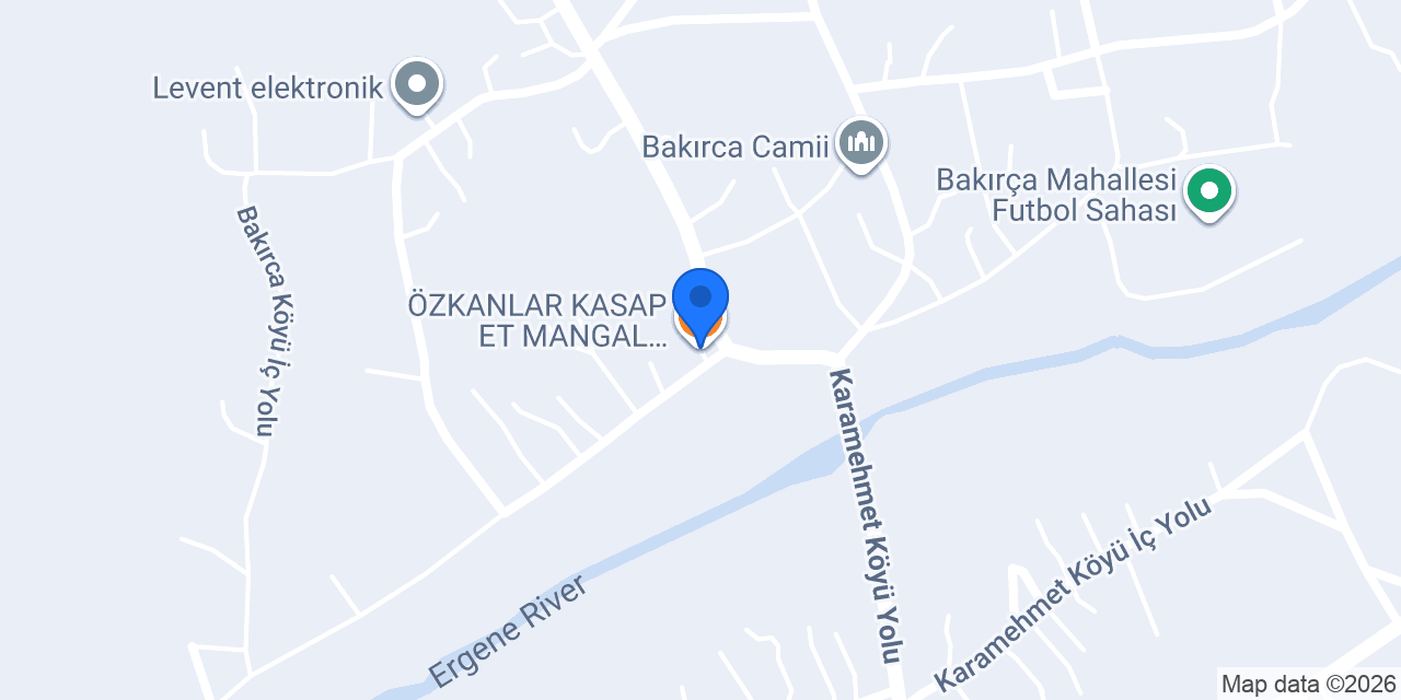 ÖZKANLAR KASAP ET MANGAL RESTAURANT konumu