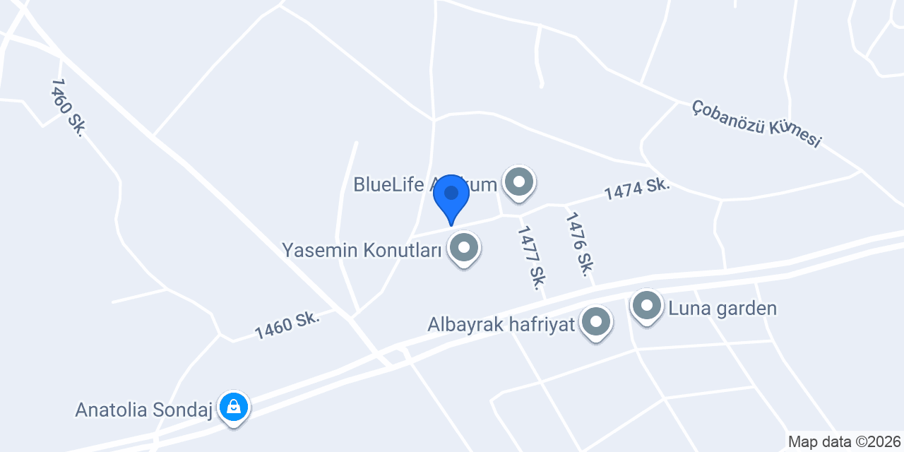 BlueLife Botanik konumu